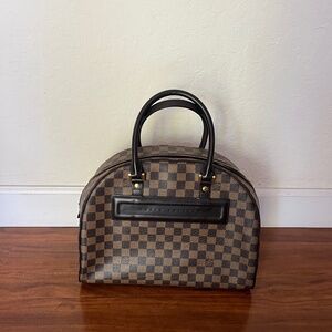 Louis Bowling Monogram Handbag Purse